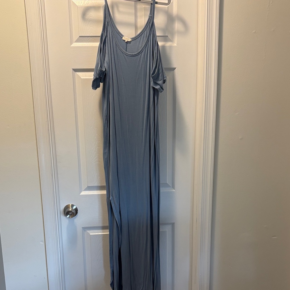 Sweet Love Soft Blue Maxi Dress
